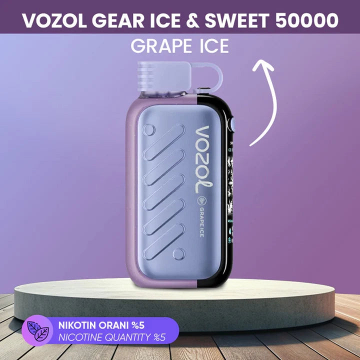 Vozol Gear Ice Sweet 50000 Grape Ice