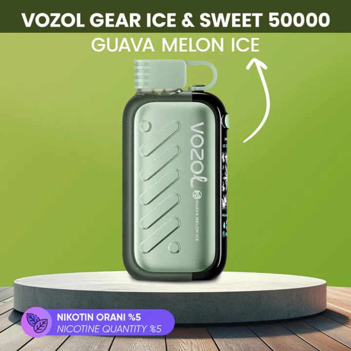 Vozol Gear Ice Sweet 50000 Guava Melon Ice