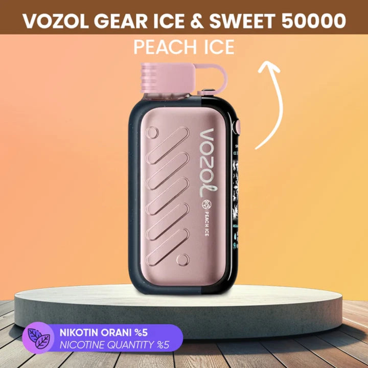 Vozol Gear Ice Sweet 50000 Peach Ice