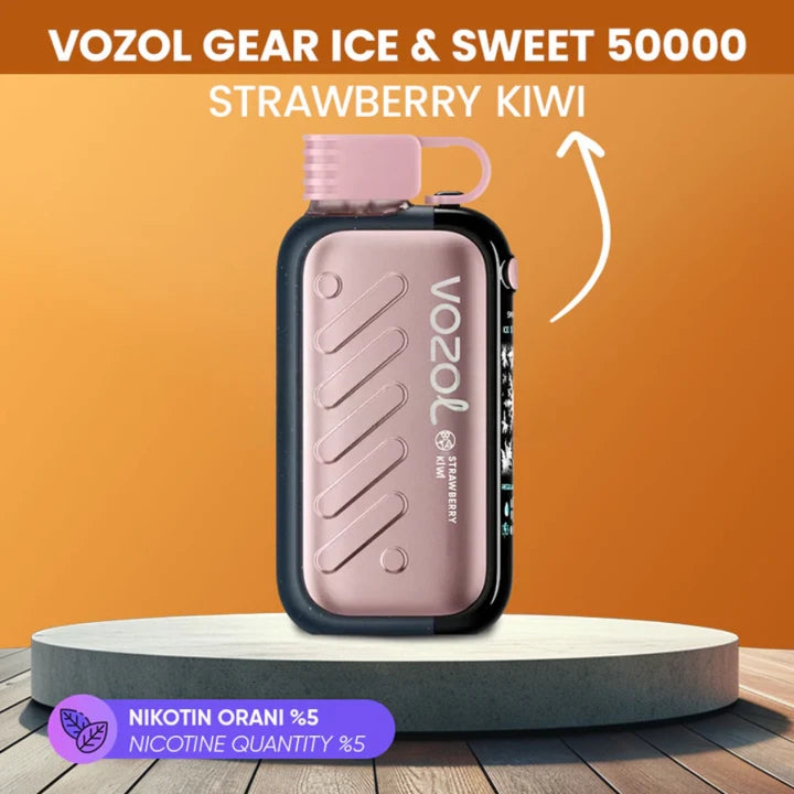 Vozol Gear Ice Sweet 50000 Strawberry Kiwi