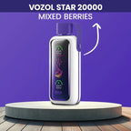 Vozol Star 20000 Mixed Berries