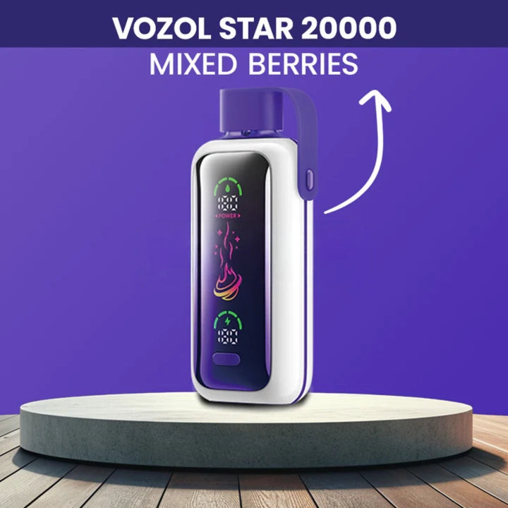 Vozol Star 20000 Mixed Berries