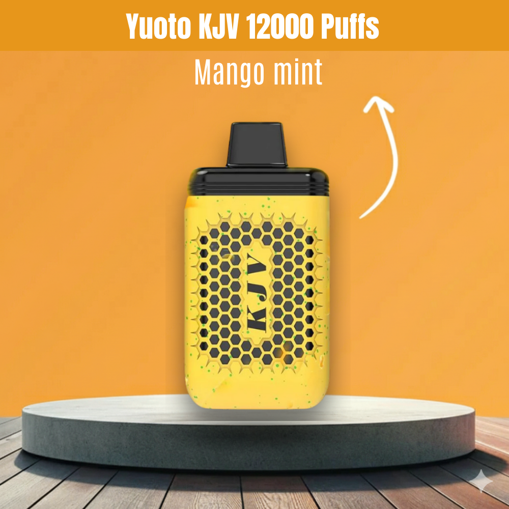 Yuoto KJV Disposable Vape 12000 Puffs mango ice - Vapesepetimtr