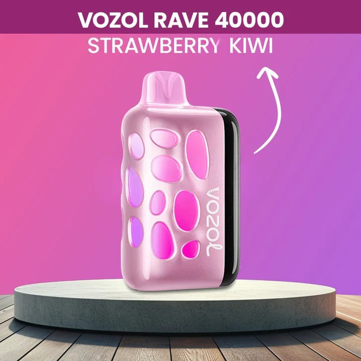 Vozol Rave 40000 Strawberry Kiwi