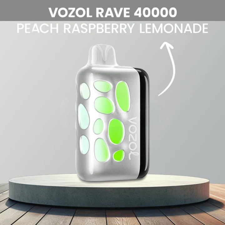 Vozol Rave 40000 Peach Raspberry Lemonade