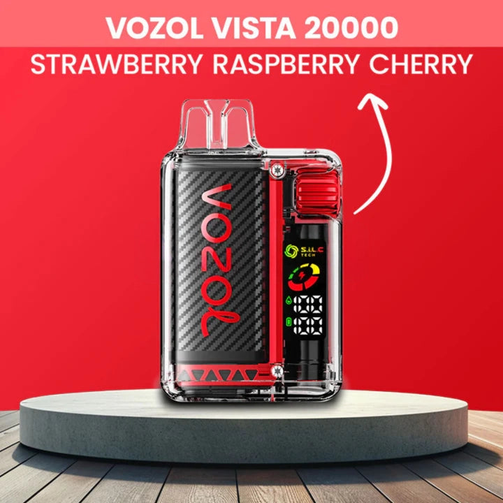 Vozol Vista 20000 Strawberry Raspberry Cherry