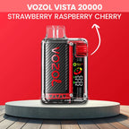 Vozol Vista 20000 Strawberry Raspberry Cherry