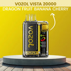 Vozol Vista 20000 Dragon Fruit Banana Cherry