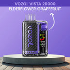 Vozol Vista 20000 Elderflower Grapefruit