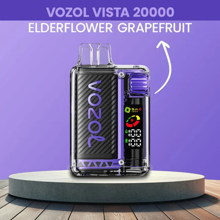 Vozol Vista 20000 Elderflower Grapefruit