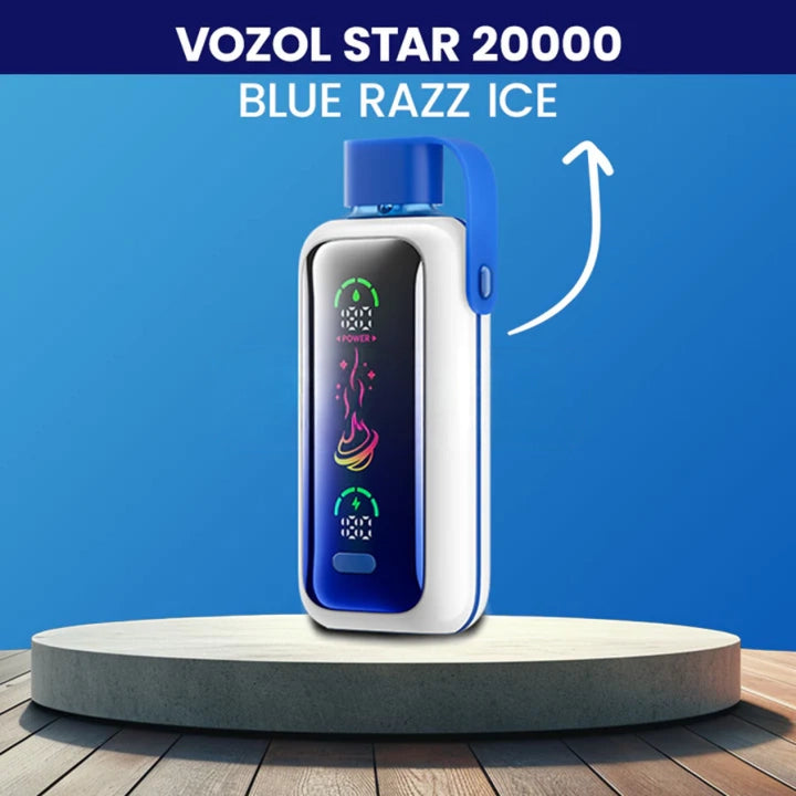 Vozol Star 20000 Blue razz ice