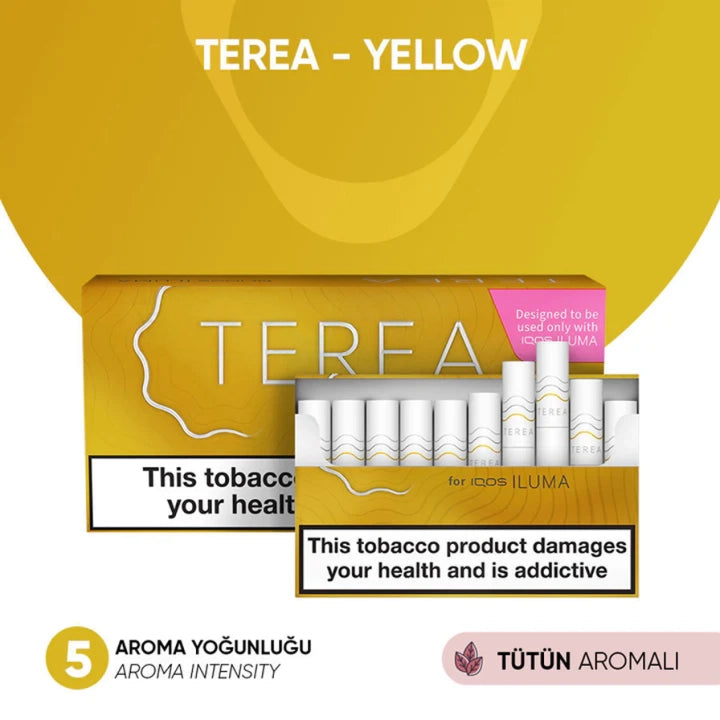 ILUMA TEREA - Yellow - Vapesepetimtr